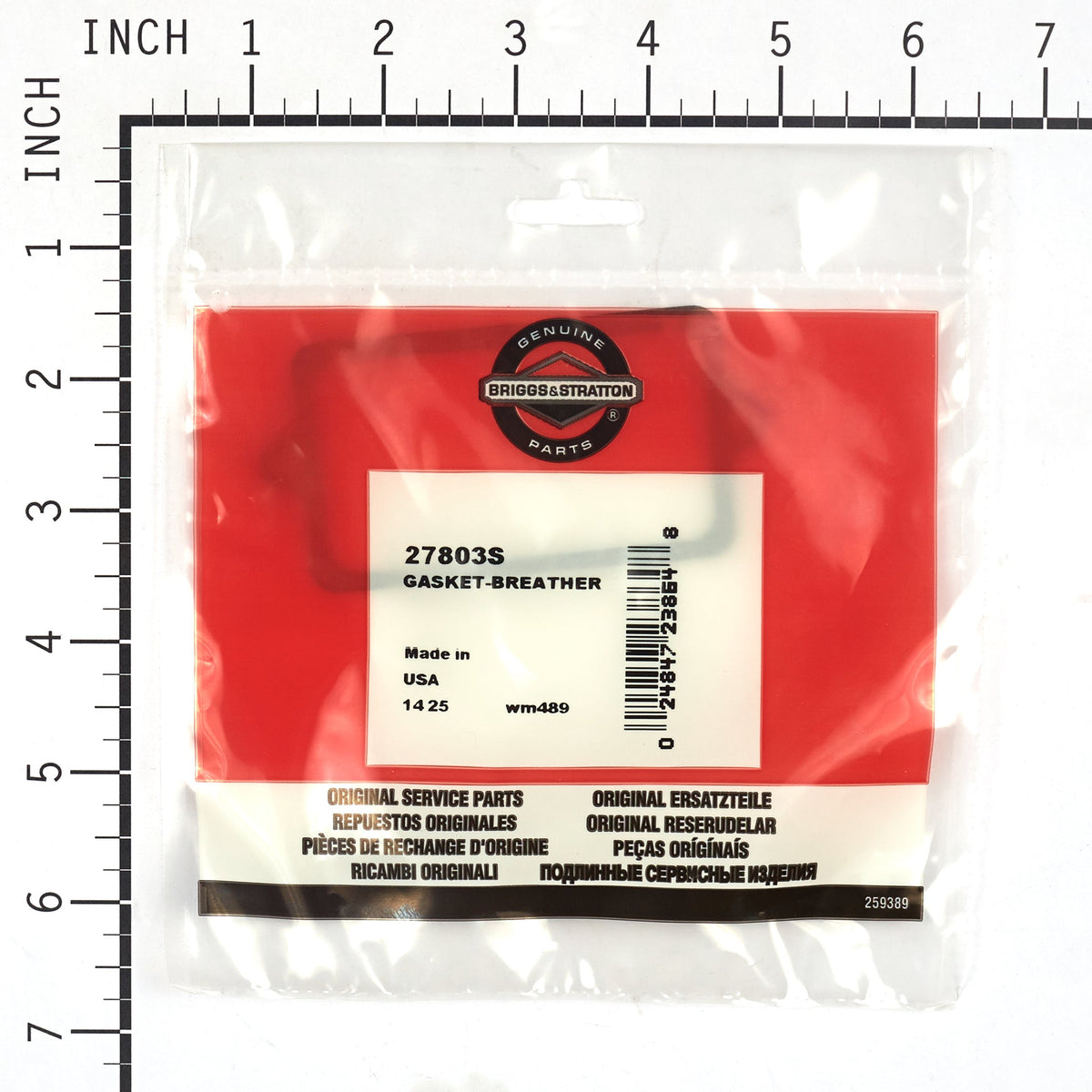 Briggs & Stratton 27803S Breather Gasket