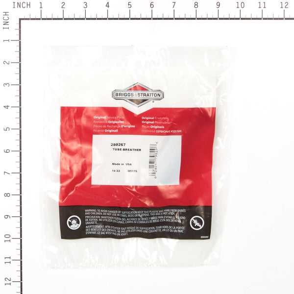 Briggs & Stratton 280267 Breather Tube