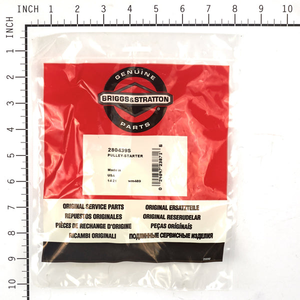 Briggs & Stratton 280439S Starter Pulley