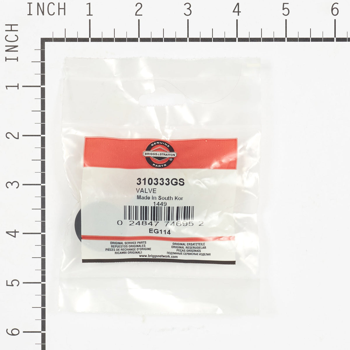 Briggs & Stratton 310333GS Valve