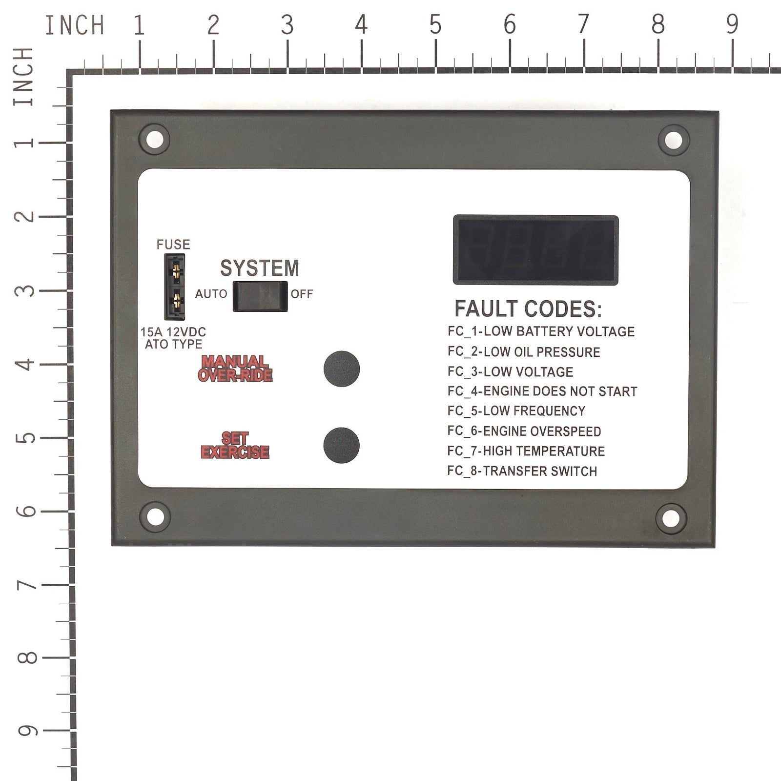 Briggs & Stratton 311353GS Control Panel