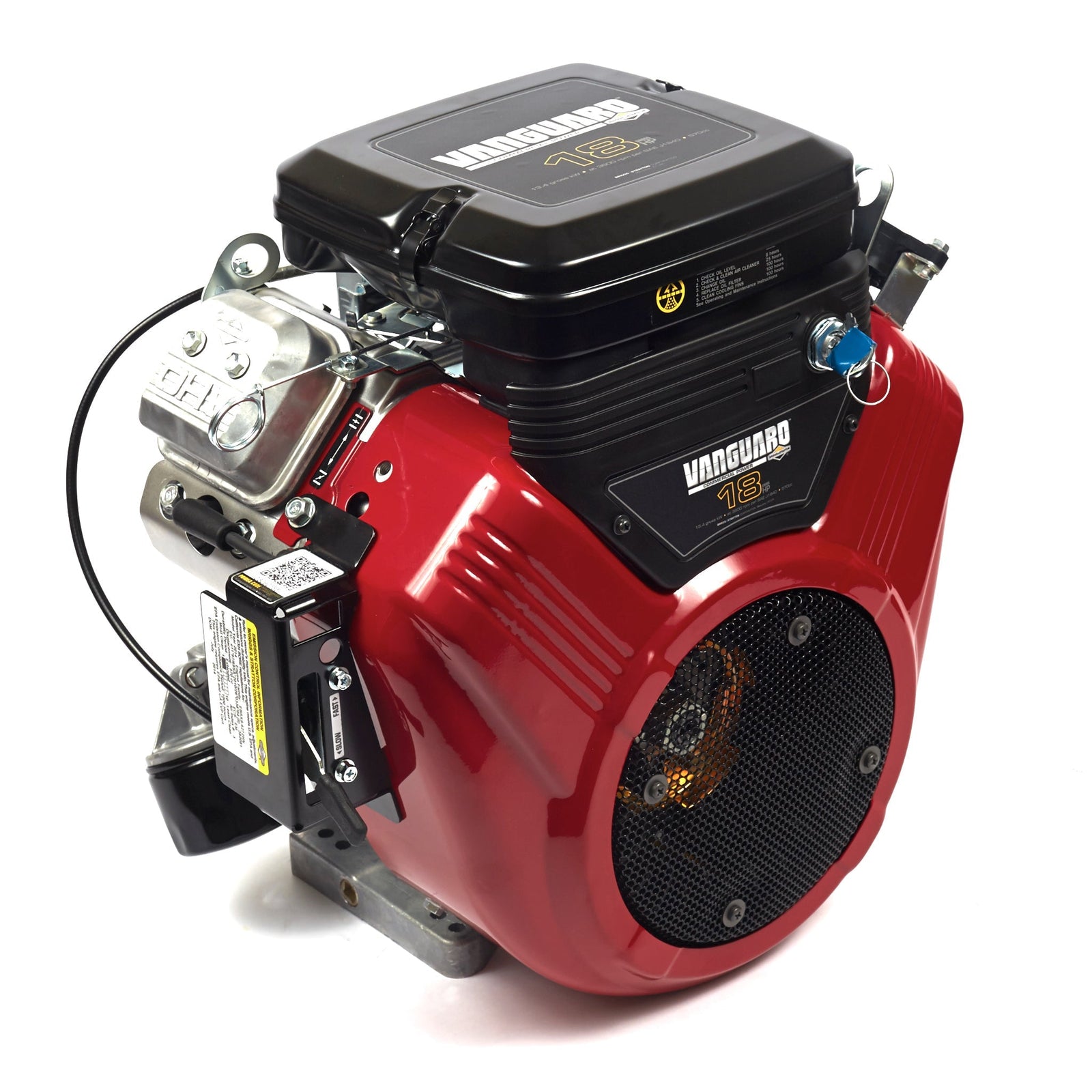 Briggs & Stratton 356447-0080-G1 Vanguard 18 HP 570cc Horizontal Shaft Engine