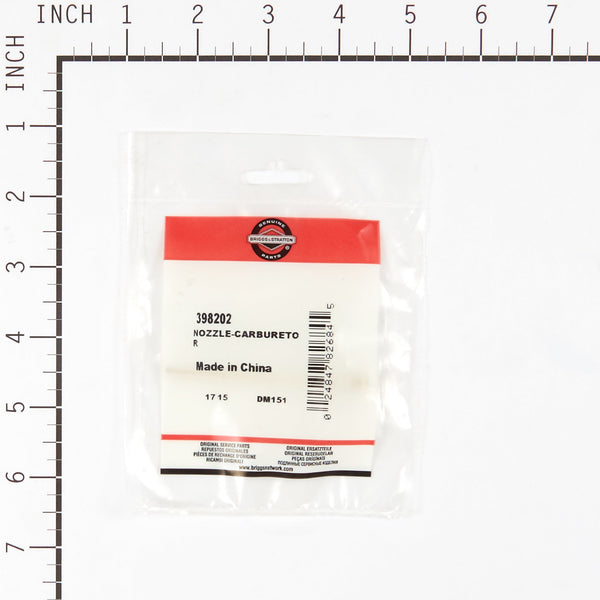 Briggs & Stratton 398202 Carburetor Nozzle