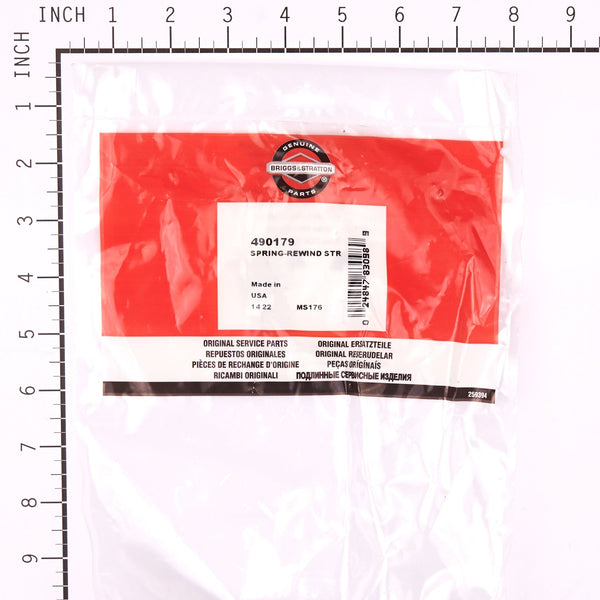 Briggs & Stratton 490179 Rewind Starter Spring