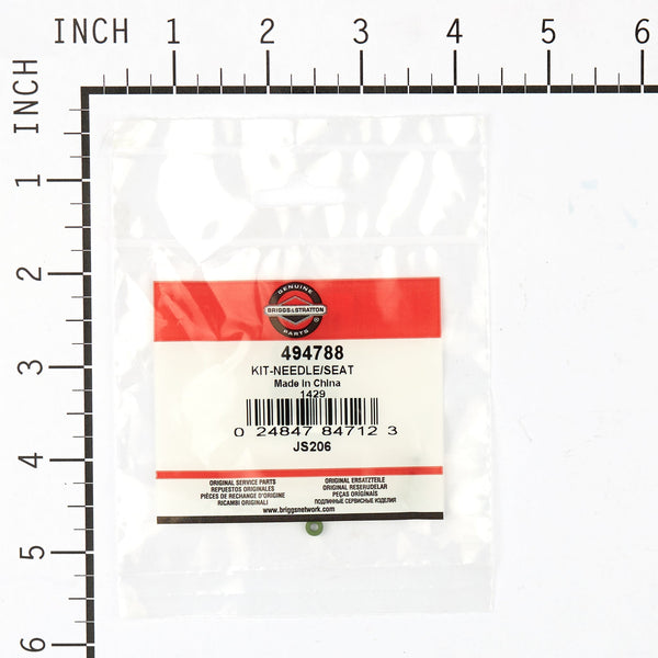 Briggs & Stratton 494788 Needle & Seat Kit