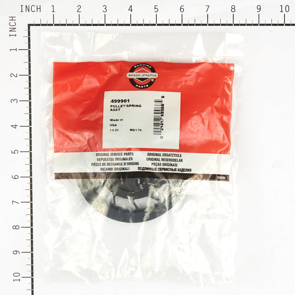 Briggs & Stratton 499901 Pulley & Spring Assembly