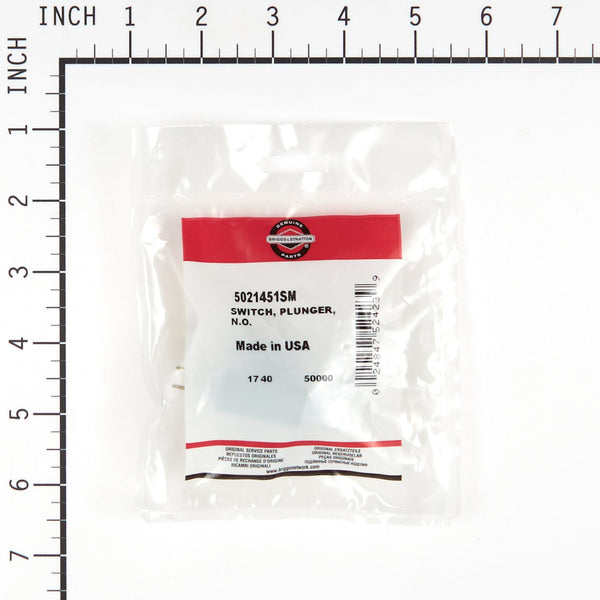 Briggs & Stratton 5021451SM Switch, Plunger