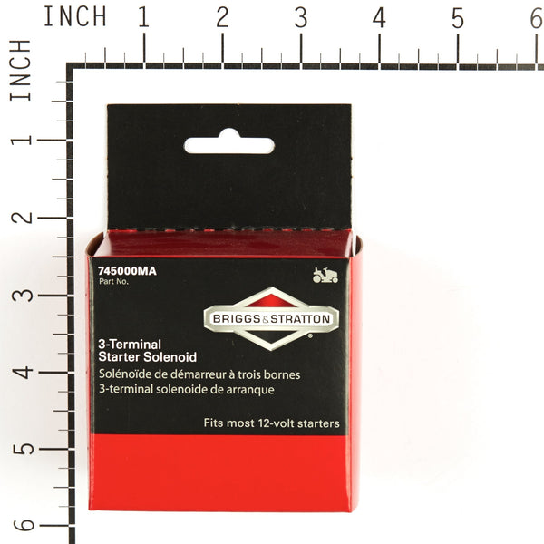 Briggs & Stratton 5409K 3 Pole Starter Solenoid