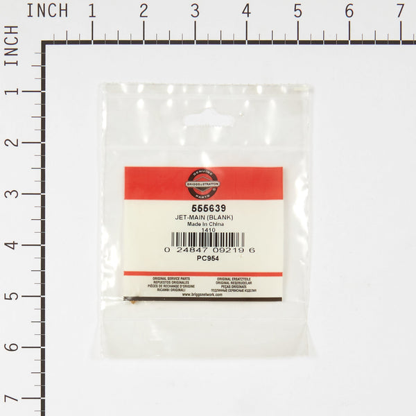 Briggs & Stratton 555639 Main Jet - Blank