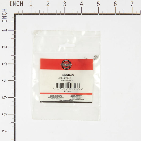Briggs & Stratton 555649 Needle Jet