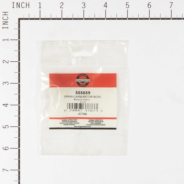 Briggs & Stratton 555659 Carburetor Bowl Drain