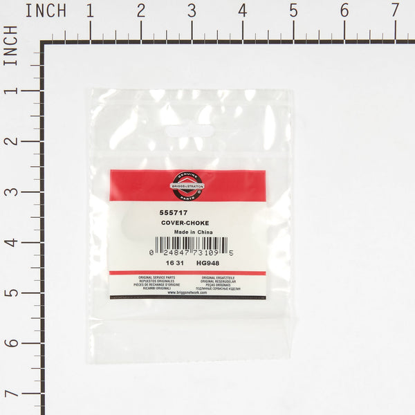 Briggs & Stratton 555717 Cover-CHOKE