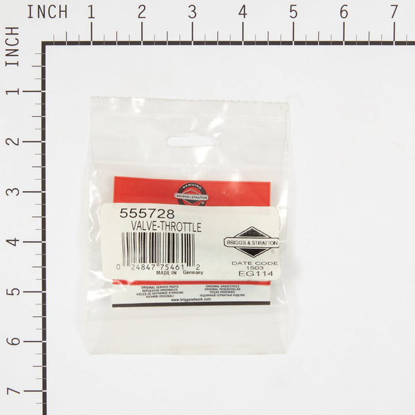 Briggs & Stratton 555728 Throttle Valve