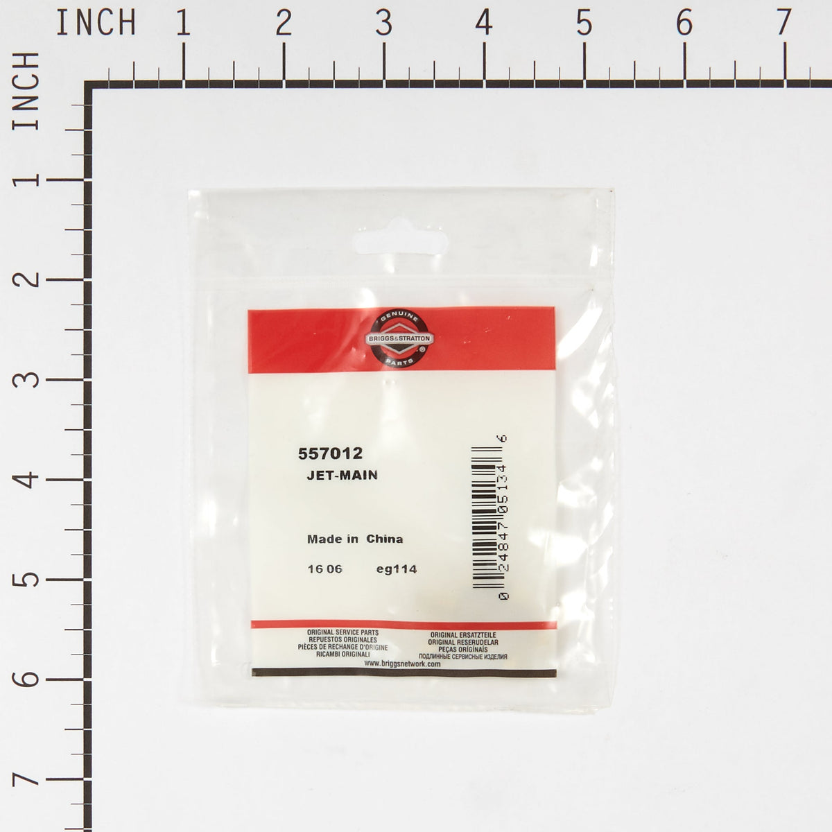 Briggs & Stratton 557012 Main Jet