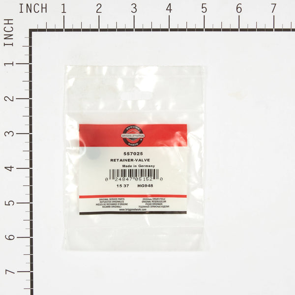 Briggs & Stratton 557025 Valve Retainer