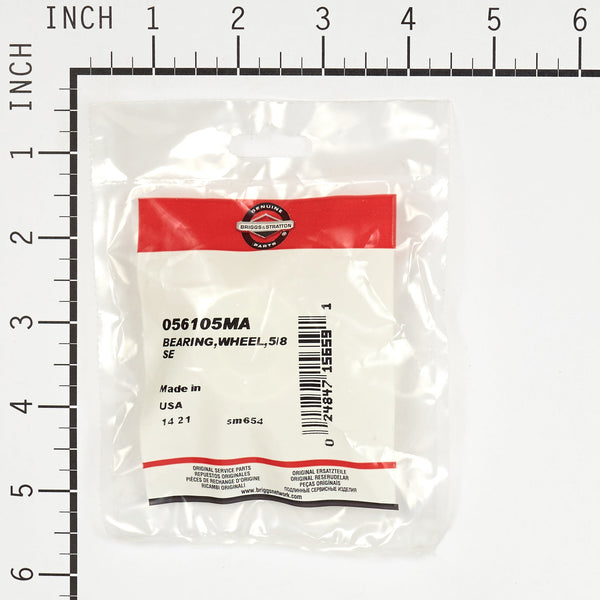 Briggs & Stratton 056105MA Wheel Bearing 5/8 SE