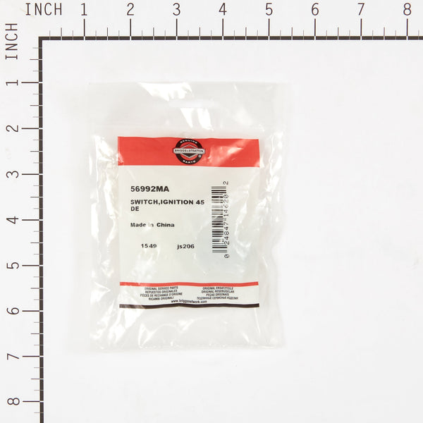 Briggs & Stratton 56992MA SWITCH,IGNITION 45 DE
