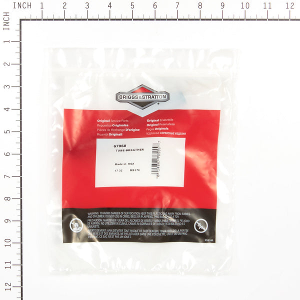 Briggs & Stratton 67068 Breather Tube
