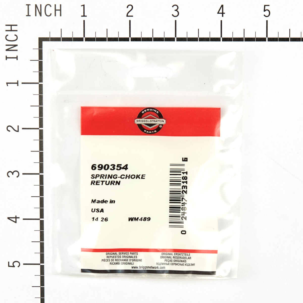 Briggs & Stratton 690354 Choke Return Spring