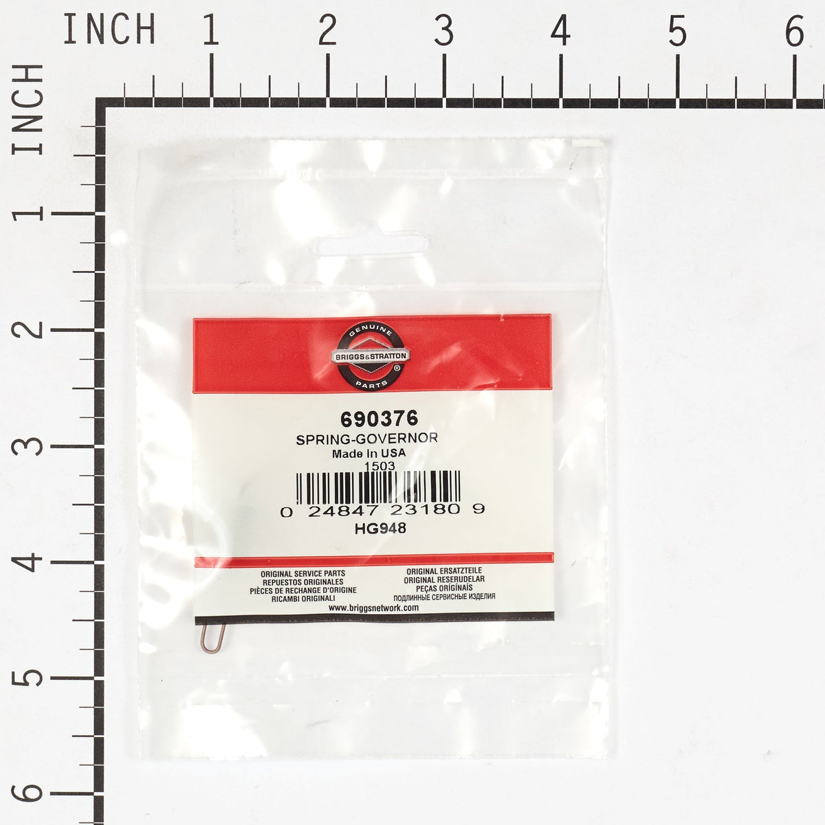 Briggs & Stratton 690376 Governor Spring