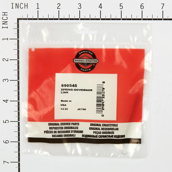 Briggs & Stratton 690545 Governor Link Spring