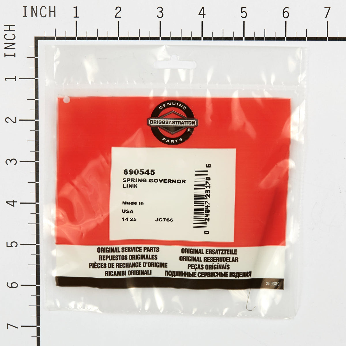 Briggs & Stratton 690545 Governor Link Spring