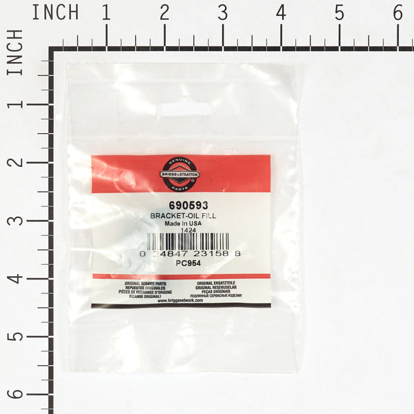 Briggs & Stratton 690593 Oil Fill Bracket