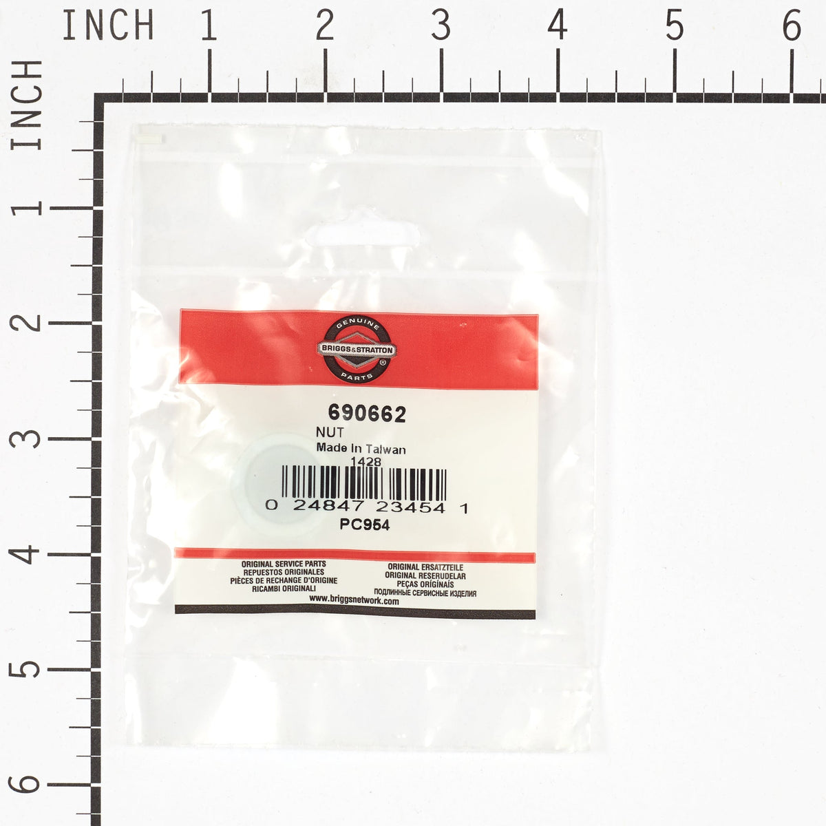 Briggs & Stratton 690662 Nut