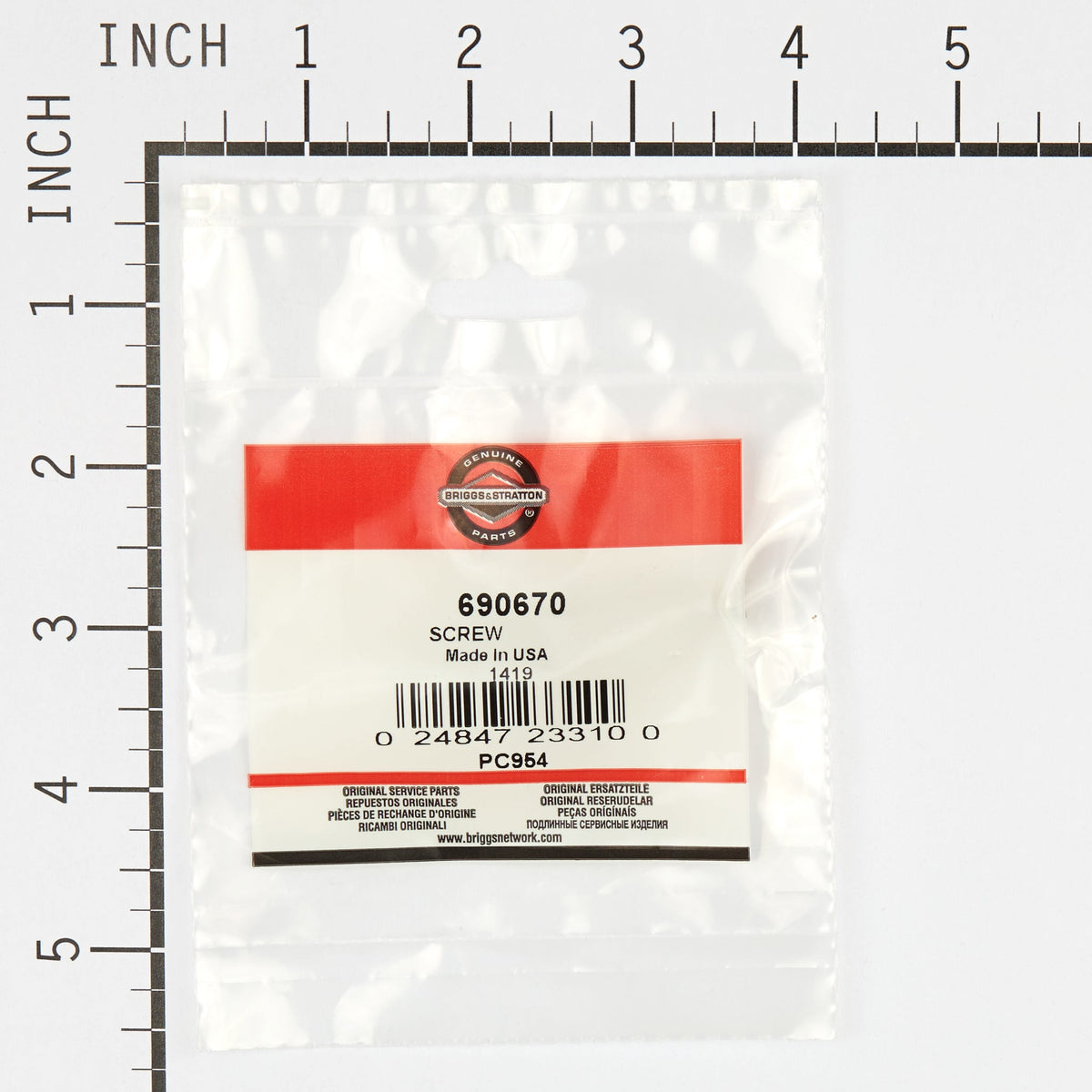 Briggs & Stratton 690670 Screw