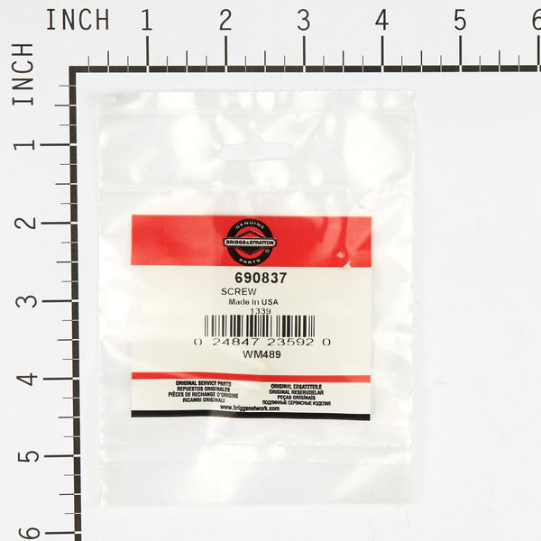 Briggs & Stratton 690837 Screw