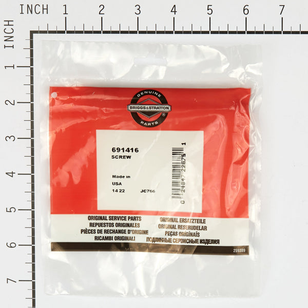 Briggs & Stratton 691416 Screw