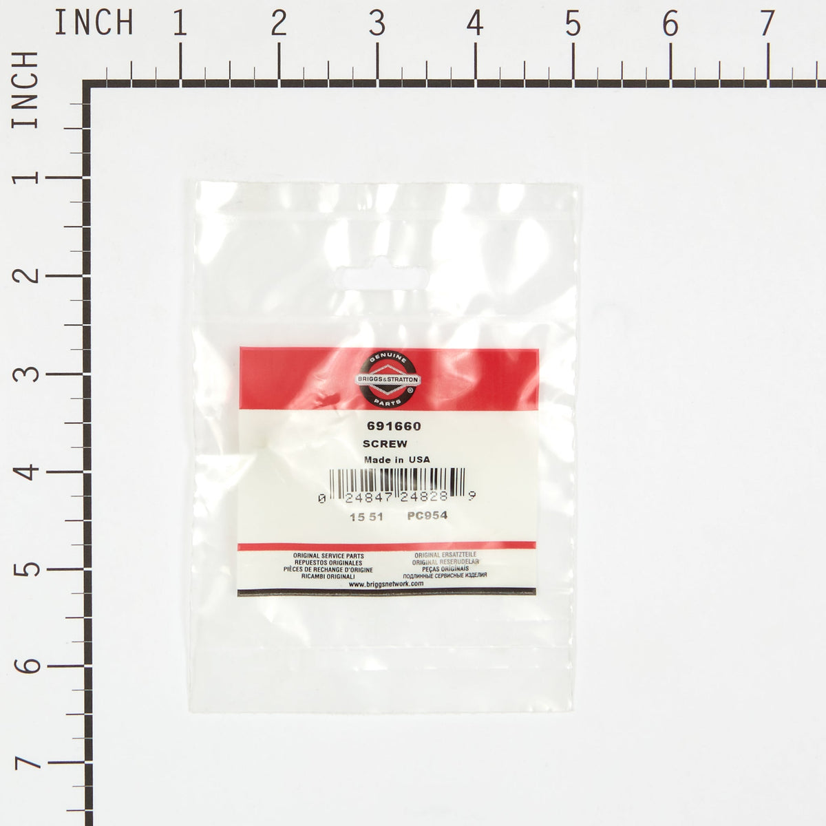 Briggs & Stratton 691660 Screw