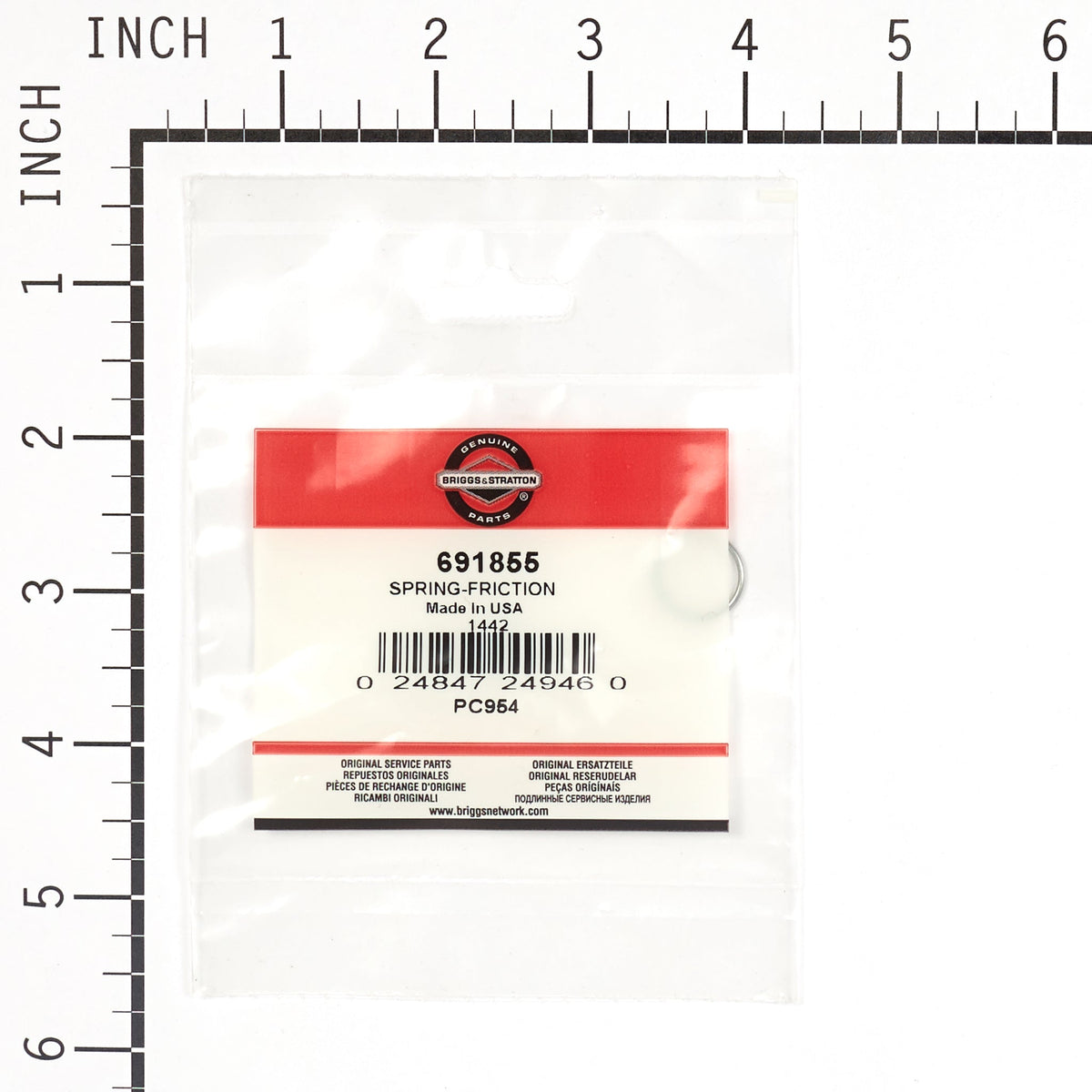 Briggs & Stratton 691855 Friction Spring