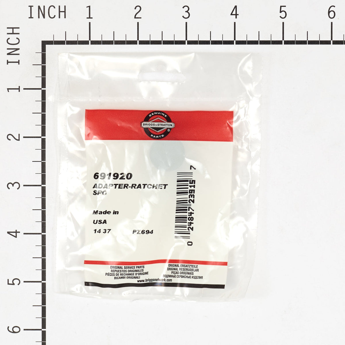 Briggs & Stratton 691920 Ratchet Adapter