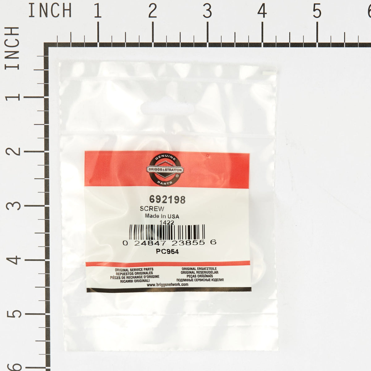 Briggs & Stratton 692198 Screw