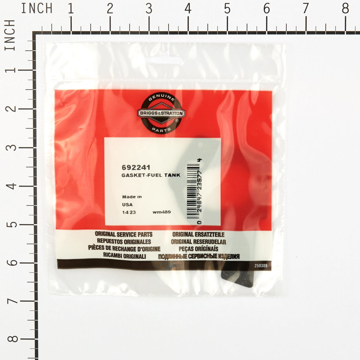 Briggs & Stratton 692241 Fuel Tank Gasket
