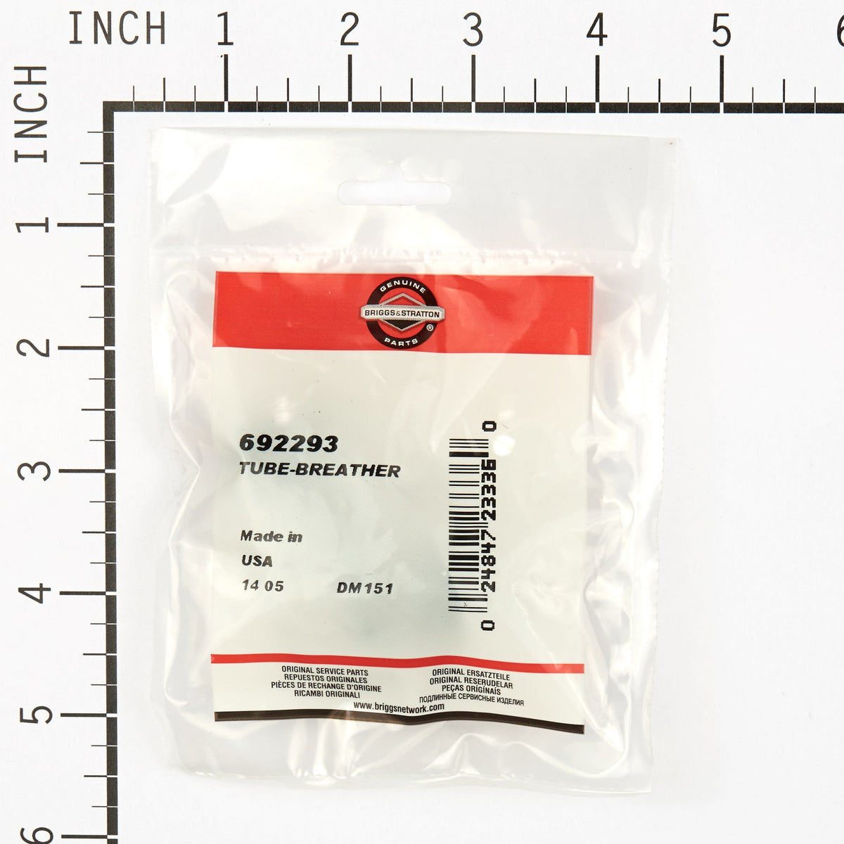 Briggs & Stratton 692293 Breather Tube