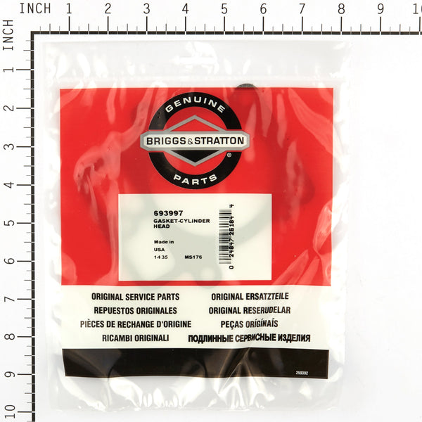 Briggs & Stratton 693997 Cylinder Head Gasket