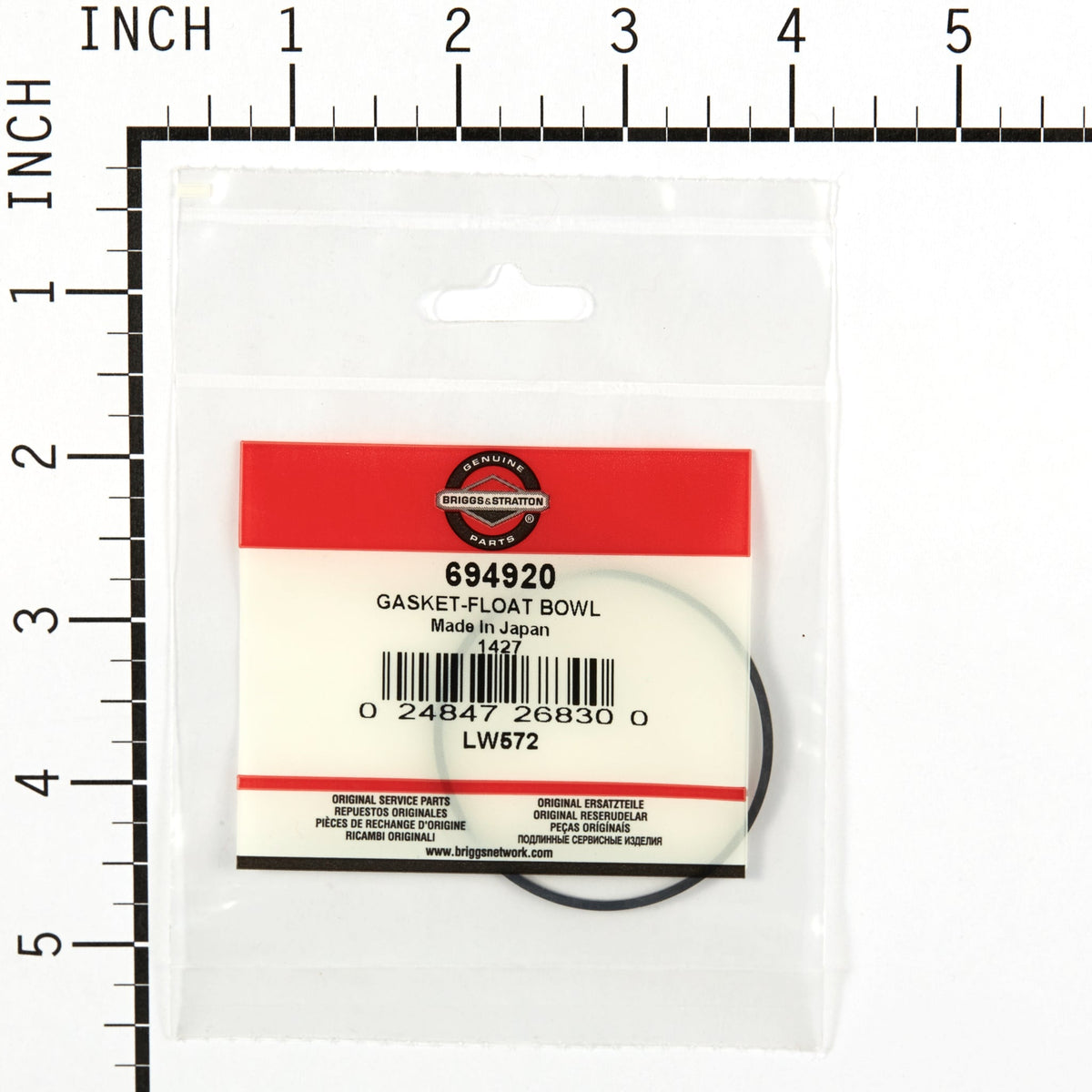 Briggs & Stratton 694920 Float Bowl Gasket
