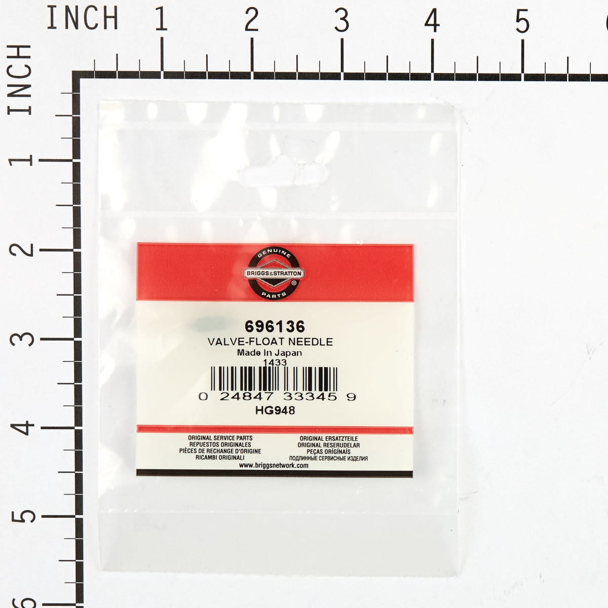 Briggs & Stratton 696136 Float Needle Valve