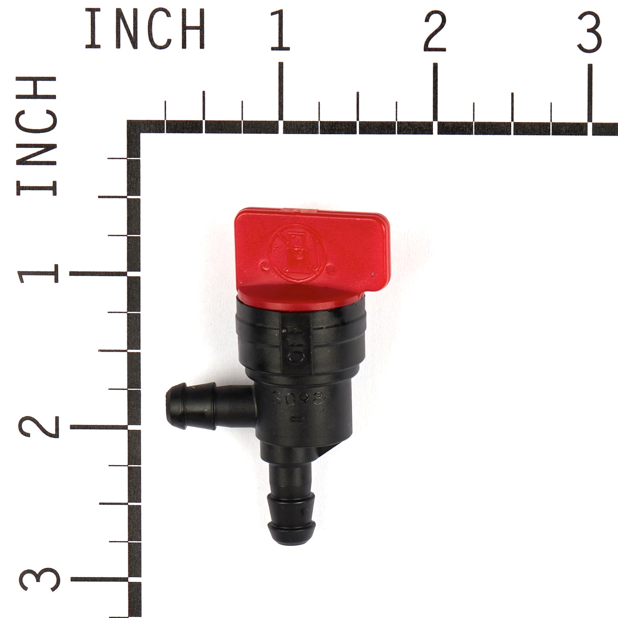 The ROP Shop 1/4" Inline Fuel Shut-off Valve, Petcock 90° For Briggs & Stratton 698181 - The Rop Shop