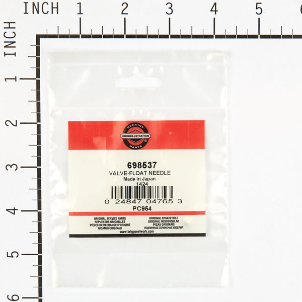 Briggs & Stratton 698537 Float Needle Valve