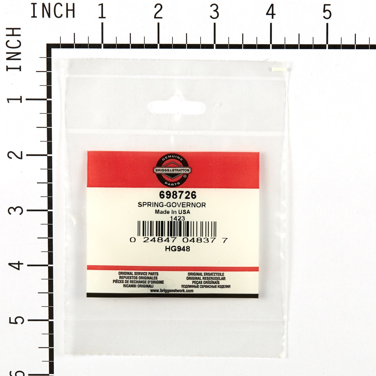 Briggs & Stratton 698726 Governor Spring