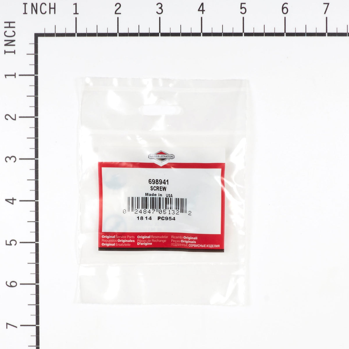 Briggs & Stratton 698941 Screw