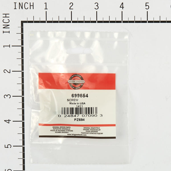 Briggs & Stratton 699854 Screw