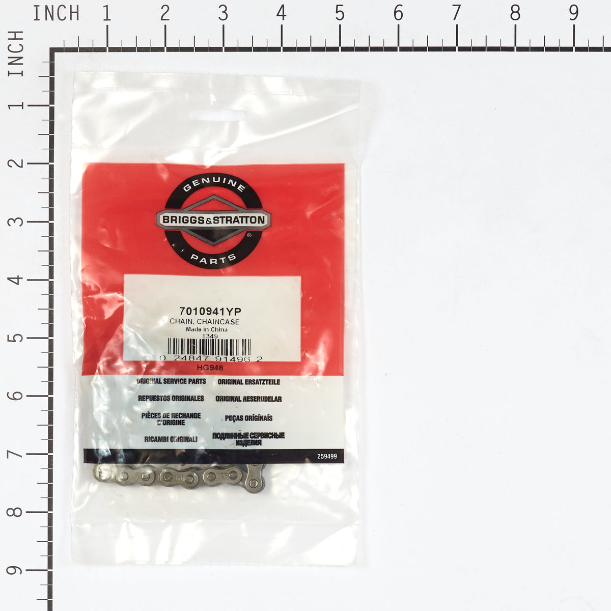 Briggs & Stratton 7010941YP Chain - 46 Pitch