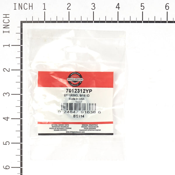 Briggs & Stratton 7012312YP 9/16" ID Bearing