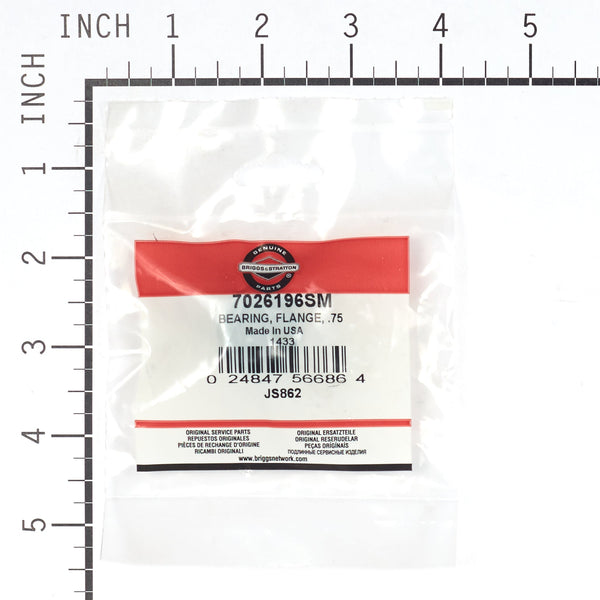 Briggs & Stratton 7026196SM Flange Bearing .75