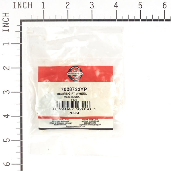 Briggs & Stratton 7028722YP Front Wheel Bearing