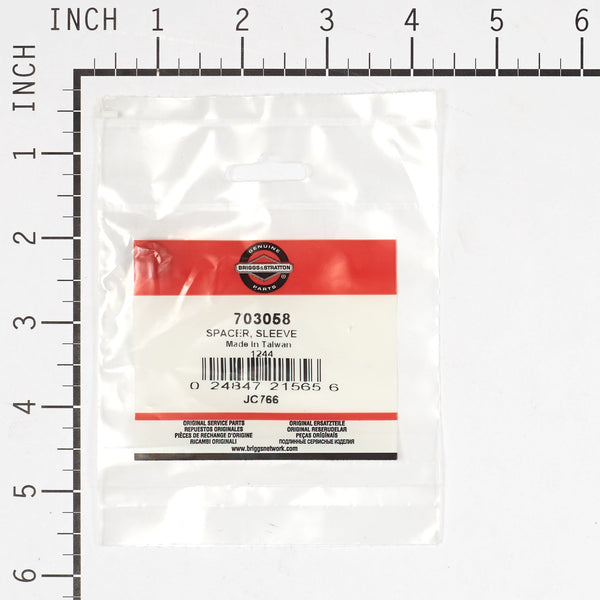 Briggs & Stratton 703058 SPACER, SLEEVE